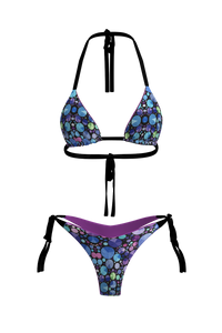 Vera set Rain Dance | Reversible Plum