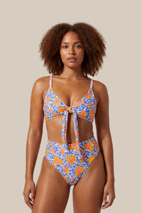 High waist bikini | Reversible | Cheeky (SMALL ONLY)