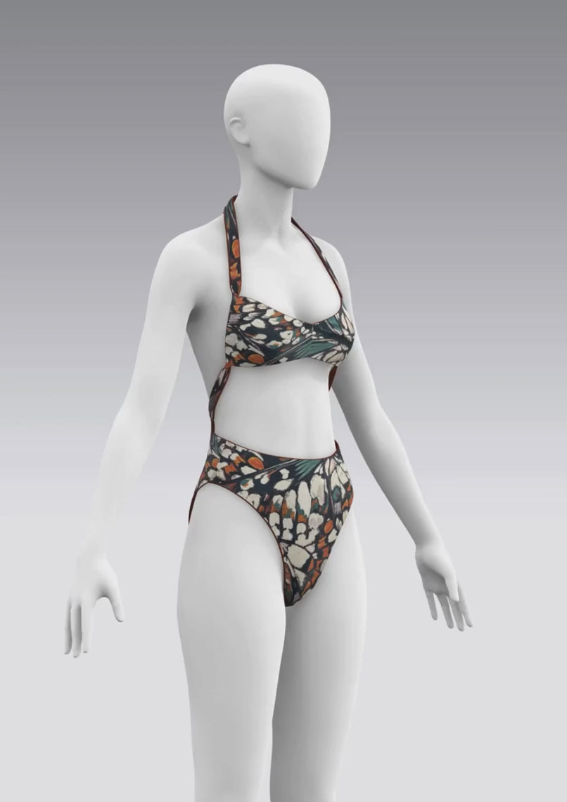 Monarch Keep Dreaming One piece Reversible Terracota (Pre order)