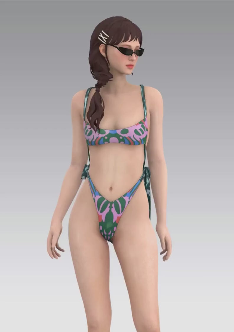 Algae Dreamy AF One piece Reversible